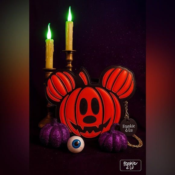 Skinnydip London Mickey Mouse Pumpkin Crossbody Bag Halloween Edition Nwt
